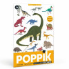 POPPIK Educatieve poster met stickers - mini Dinosaurussen (3/8j.)