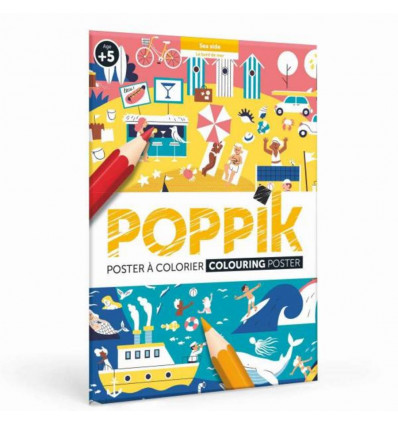 POPPIK Kleur poster - strand