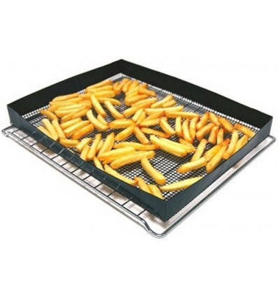 NOSTIK oven mand - 26x34x3cm optimale circulatie van hetelucht - voor alle ovens
