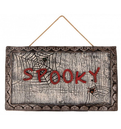 Halloween deco bord - Spooky motion sensor