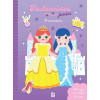Fashionistas junior - Prinsessen - aankleed stickerboek