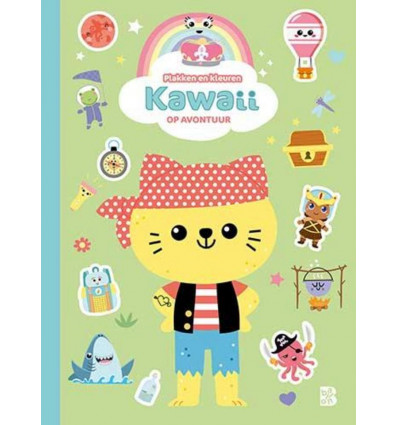 Kawaii Stickerboek - Op avontuur