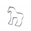 GOBEL Uitduwvorm klaaskoek - Paard inox 20cm H1.5cm
