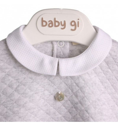 Baby Gi babypakje jacquard - grijs - 1m