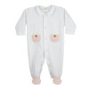 BABY GI Pyjama nest peach - wit - 1m