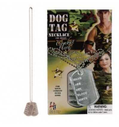 Halsketting dog tag