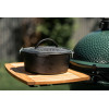 BIG GREEN EGG Cast iron dutch oven - kookpot zwart diameter 27cm H20cm