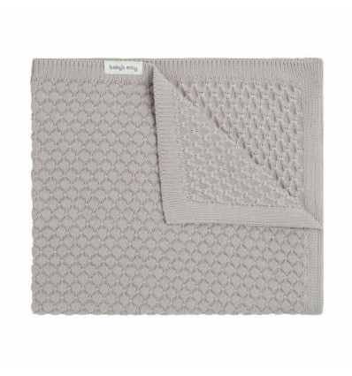 Baby's Only SKY CHUNKY deken babybed - 100x135cm - urban taupe