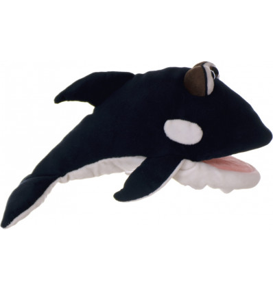 Handpop dier - FONTAINE, de orka - 33cm 10091624