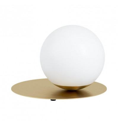 Eglo ARENALES Tafellamp - H195 E27 40W - wit/goud