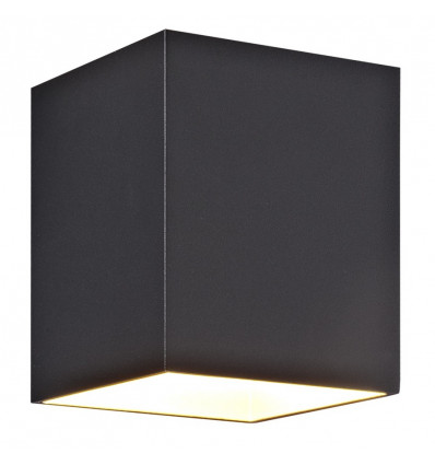 FANTASIA NIDUM Wandlicht vierkant G9 40W - zwart/goud