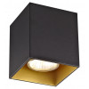 FANTASIA BABAR Plafondlicht vierkant GU10 50W - zwart/goud