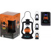 Lantaarn met halloween deco - LED 120x120x200mm (prijs per stuk)