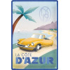 Tin sign 20x30cm - La Cote D'Azur