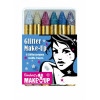 Fantasy make-up - Sticks glitter 6st.