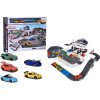 MAJORETTE Porsche Experience center + 5 voertuigen - garage speelset