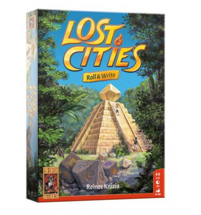 999 GAMES Lost Cities: Roll & write - dobbelspel