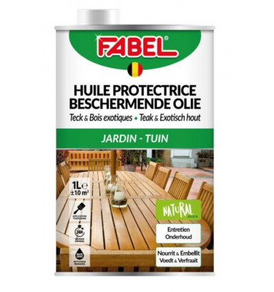 FABEL Teak & Exotisch hout beschermende olie - 500ml