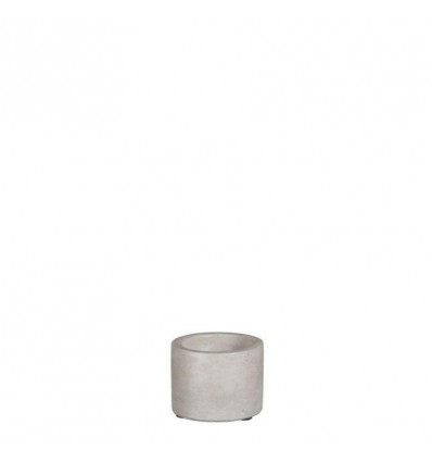 MICA Kandelaar - 5x6.5cm - l. grijs