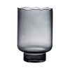 Pomax ROZANNA windlicht - 20x30cm- smoke glas