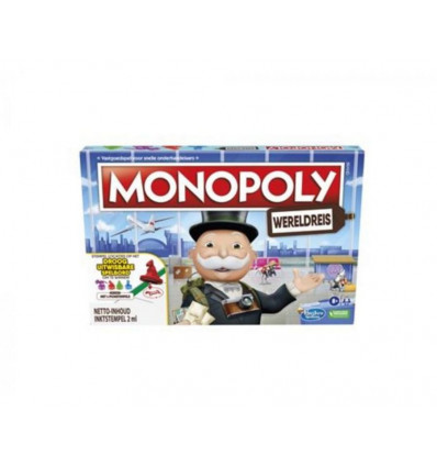 HASBRO Spel - Monopoly wereldreis 54895144MBN