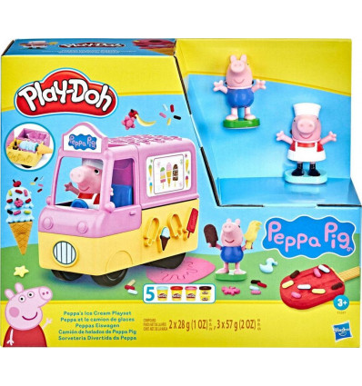 PLAY-DOH - Peppa's ijsjes speelset klei