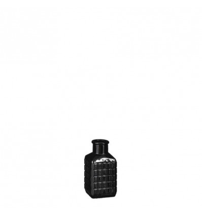 MICA Veneta vaas - 9.7x5cm - zwart