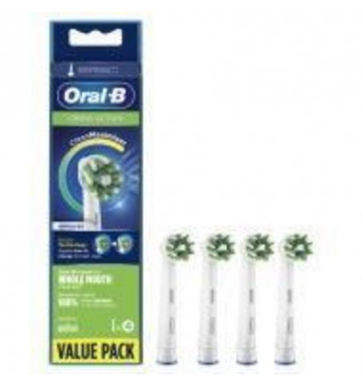 BRAUN Oral B opzetborstel refills cross action clean max 4st.