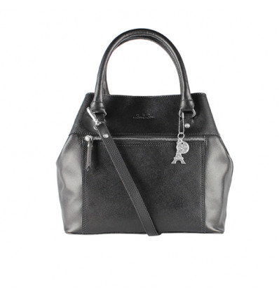 LOULOU Elite bag - silver/black