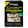 FULGURANT Duopack Vuuraanmaker houtwol 2x32st- 100% natuurlijk voor alle vuren