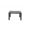 CUBE Tafel lounge/ dining - 115.5x115.5x68cm - carbon black