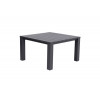 CUBE Tafel lounge/ dining - 115.5x115.5x68cm - carbon black