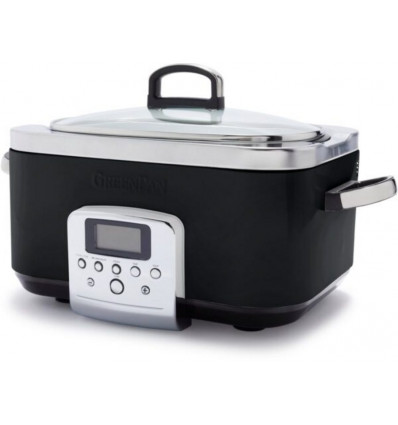GREENPAN Electricals - Slow cooker 6L - zwart