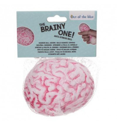 Squeeze bal hersenen - 8cm (prijs per stuk)