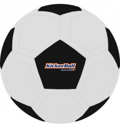 KICKERBALL Voetbal - wit/ zwart 012440