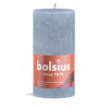 BOLSIUS Stompkaars - 13x6.8cm - sky blue rustiek