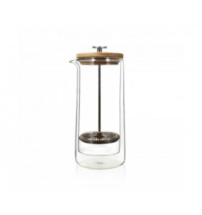 OGO Koffiemaker- 800ml dubbelwandig glas Octave