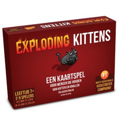 ASMODEE Spel - Exploding kittens - Basis TU UC