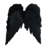 Vleugels engel - zwart