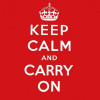 PPD Servetten - 33x33cm - Keep calm and carry on
