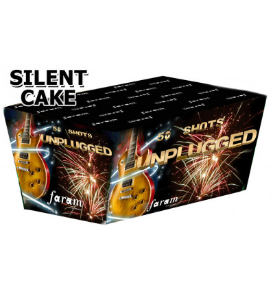 Vuurwerk UNPLUGGED - 50 shots (silent cake)