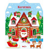 Kerstmis - Plakken en kleuren (Huisjesreeks)