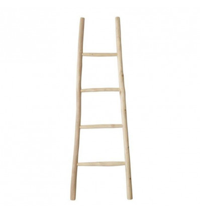 ALOK ladder 4treden 160cm - teak naturel