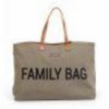CHILDHOME Family bag - verzorgings tas luiertas - Canvas - Kaki