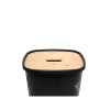 Opbergbox voor pellets 70L - zwart 49.5x37.9x66.4cm