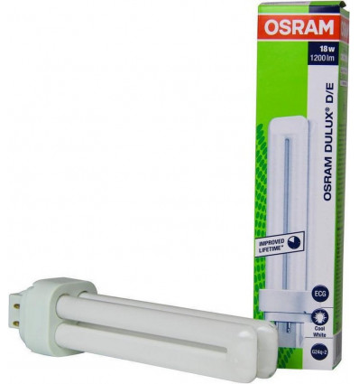 OSRAM Dulux D/E - 18W 840 - 4pinnen
