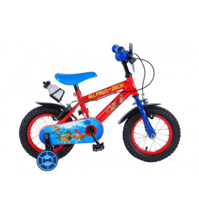 VOLARE Paw Patrol fiets 12inch - rood
