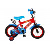 VOLARE Spiderman fiets 12inch - rood