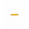 OTTOLENGHI Feast bord - S 19cm - sunny yellow swirl stripes wit