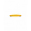 OTTOLENGHI Feast bord - L 26.5cm - sunny yellow swirl dots zwart